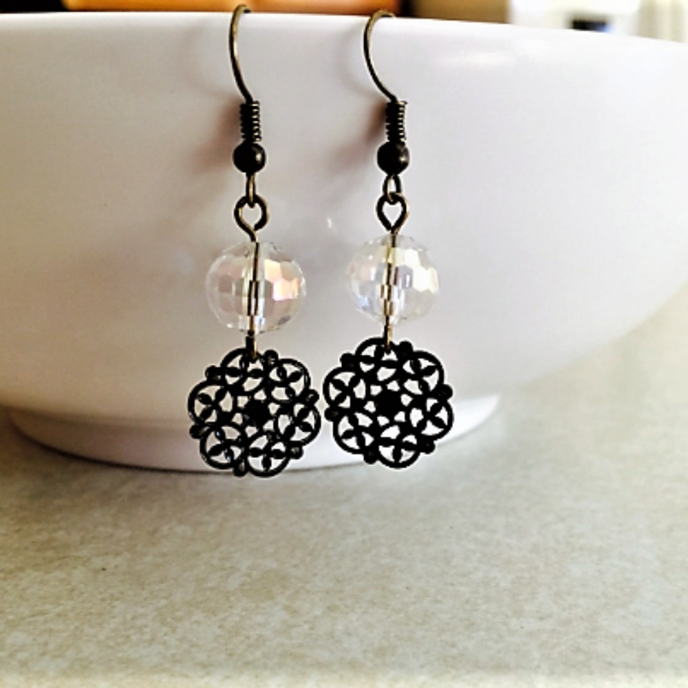 3 for $49 NEW Bronze Boho Dangle Earrings - Picture 6 of 7